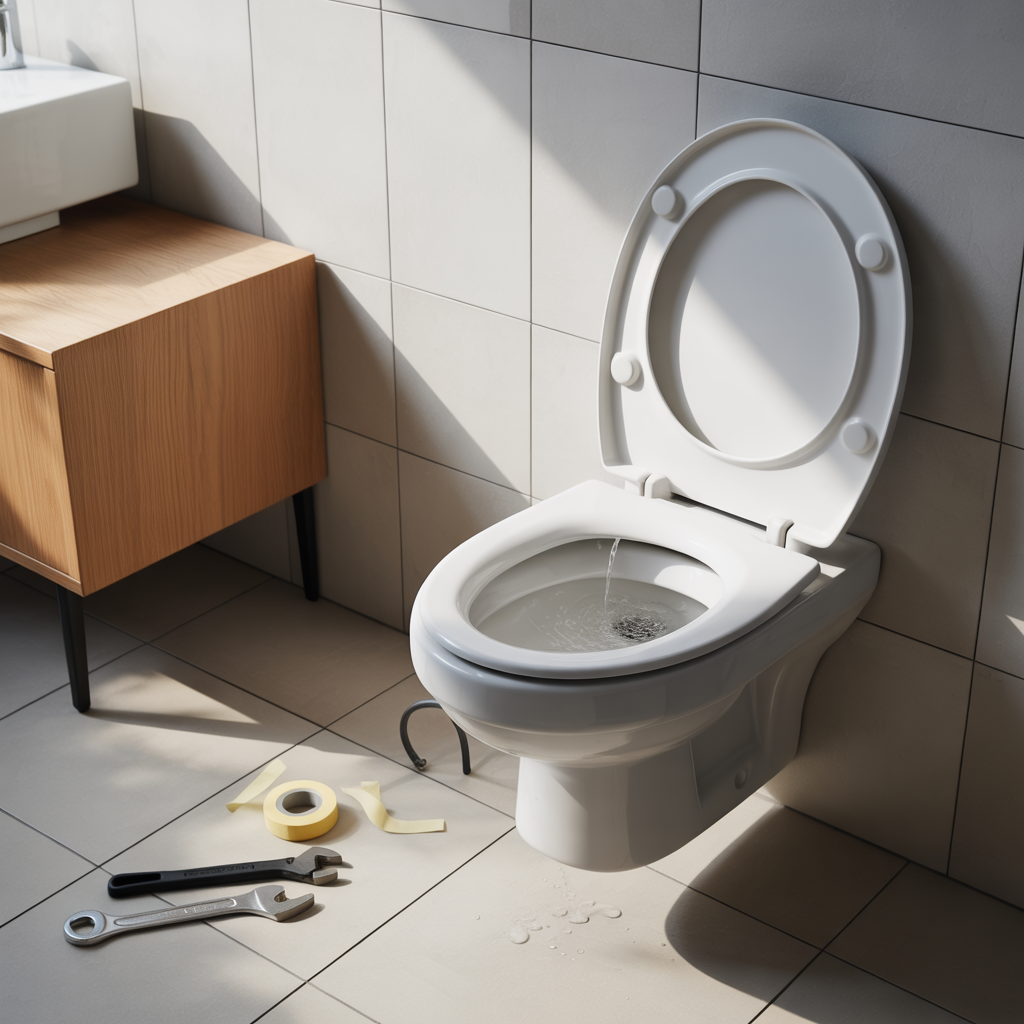 toalett som rinner efter spolning felsokning och kostnad